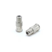 THE CIMPLE CO - Coax Cable RG6 Compression Connectors - Push On Coaxial F Connector - 4 Pack