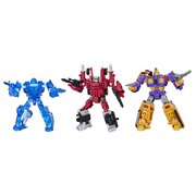 Transformers Toys Generations War for Cybertron Deluxe Fan-Vote Battle 3 Pack with Holo Mirage, Powerdasher Aragon, & Decepticon Impactor
