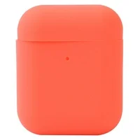 Aktudy Wireless Earphone Silicone Case for Airpods Protector Charging Box (Orange)