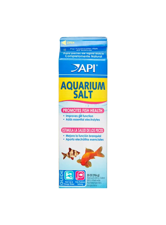 API Aquarium Salt, Freshwater Aquarium Salt, 33 oz