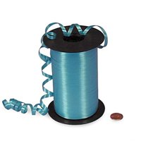 Turquoise Curling Ribbon - Smooth Finish - 3/16" X 500 Yards (pm4436075)