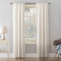 Mainstays Textured Solid Curtain Panel