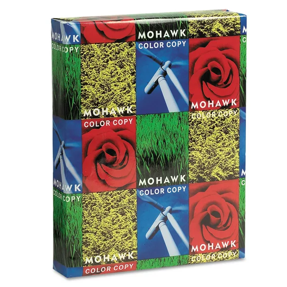 Mohawk Copier Gloss Paper 94 Brightness 32lb 8-1/2 x 11 Pure White 500 Sheets 36201