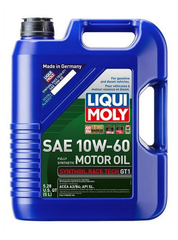 Liqui Moly MOTOR OIL: Synthoil Race Tech GT1 10W-60 5.000 Liter