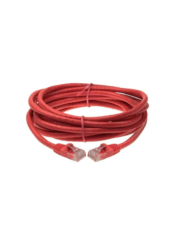 SF Cable Cat6 UTP Ethernet Cable, 25 feet  Red