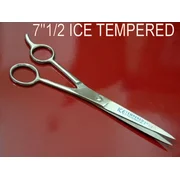 7.5" ICE Tempered Hair Stylists & Barbers Cutting Scissors Shears RI532D