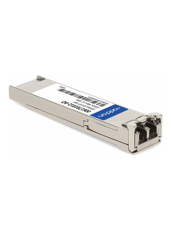 AddOn - XFP transceiver module (equivalent to: ADVA 61701812) - 10GbE - 10GBase-ER - LC single-mode - up to 24.9 miles - 1550 nm - TAA Compliant