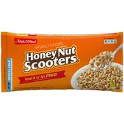 Malt-O-Meal Honey Nut Scooters Breakfast Cereal, Whole Grain, Super Size Bulk Bagged Cereal, 39 Ounce - 1 count
