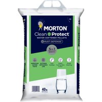 Morton Clean and Protect Plus Rust Defense Water Softener Salt Pellets, 40 lb. Bag