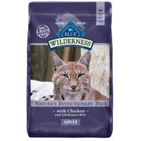 [Multiple Sizes] Blue Buffalo Wilderness Chicken High Protein Grain Free Adult Dry Cat Food