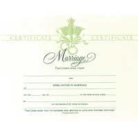 Marriage Certificate (Other)