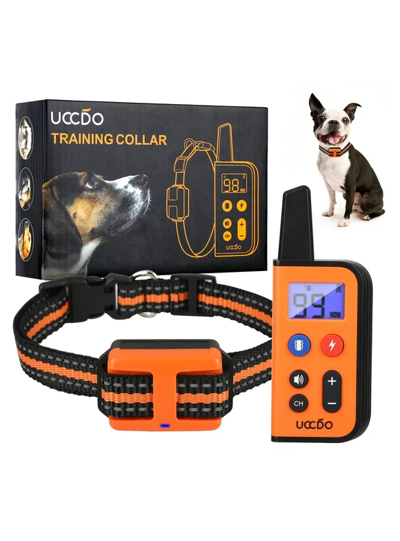 Manfiter Dog Training Collar with Beep, Vibration and Shock Training Modes, for Small to Large Dogs