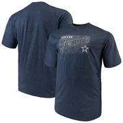 Dallas Cowboys Royal Domination Malt T-Shirt - Navy