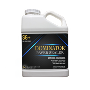 1 Gallon DOMINATOR SG+, High Gloss Paver Sealer (Wet Look), Commercial Grade, Water Based, Color Enhancing, Easy Application