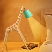 Giraffe Night Light, Wooden Table Lamp Adjustable Lighting Birthday Gift Bedroom Living Room Office Study Room Decoration