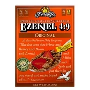 Food For Life Organic Ezekiel 4:9 Sprouted Whole Grain Cereal, Original , 16 Oz (Pack of 6)