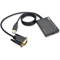 Tripp Lite, TRPP116003HDU, VGA to HDMI Converter / Adapter, 1, Black