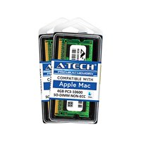 A-Tech for Apple 8GB Kit 2X 4GB PC3-10600 1333Mhz Mac Mini iMac Mid 2011 Mid 2010 Late 2011 MC508LL/A A1311 MC509LL/A MC510LL/A A1312 MC978LL/A MC816LL/A A1347 MC936LL/A Memory RAM