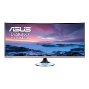 ASUS 37.5" Designo Frameless Curve Ultra-wide Monitor, Black