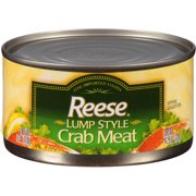 Reese Lump Style Crab Meat, 4.25 oz, (Pack of 12)