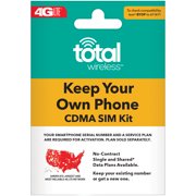 Total Wireless Bring Your Own Phone SIM Kit - Verizon CDMA Compatible