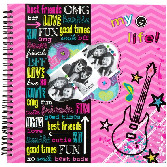 Alex Toys Scrapbook Kit Friends 4ever. Includes Paper, Stickers, Gems and More!