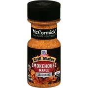 (2 Pack) McCormick Grill Mates Smokehouse Maple Seasoning, 3.5 oz