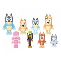 Blueys Family and Friends 2.5" Figures - 8 Pack