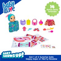 Only at DX Daily Store: Baby Alive Baby Grows Up Bonus Pack, 14 BONUS Party Surprises