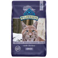 Blue Buffalo Wilderness High Protein, Natural Adult Dry Cat Food, Chicken 12-lb