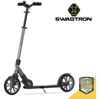 Swagtron K8 Titan Commuter Kick Scooter for Adults, Teens, Foldable, Lightweight Height-Adjustable