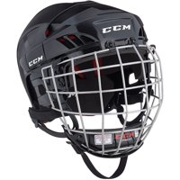 CCM HT50 Hockey Helmet with Cage (Black)