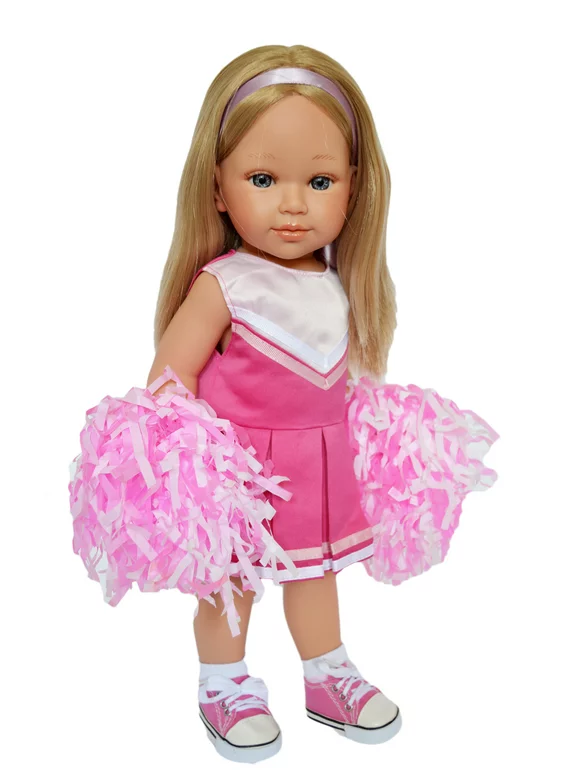 MBD Pink Cheerleading Outfit Fits 18 Inch Dolls/18 Inch Doll Clothes