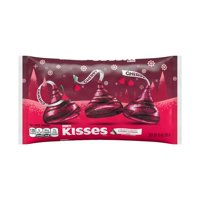 Hershey's Kisses Milk Chocolate Cherry Cordial Creme Filled Holiday Candy Bag, 10 Oz.