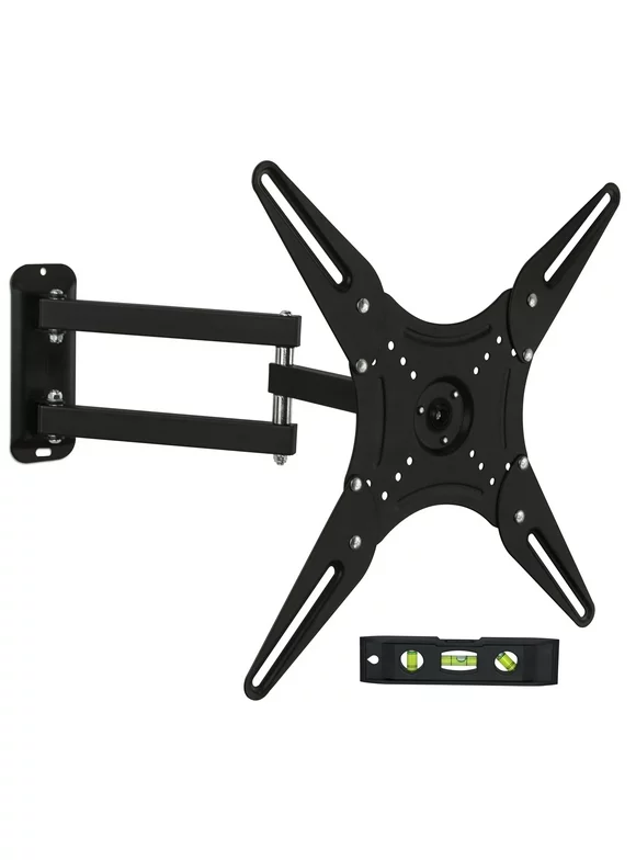 Mount-It! Full Motion TV Wall Mount with Swivel and 20" Extension, Fits 23"-55 " Flat Screen TVs, Capacity  66 lbs.