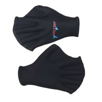 1 Pair Balls Gloves Webbed Swim Surfing Swimming Sports Silicone Paddle Training Gloves Without Fingers