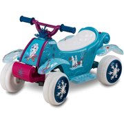 Kid Trax Toddler Disney Frozen 2 Electric Quad Ride On Toy, Kids 1.5-3 Years Old, 6 Volt Battery and Charger Included, Max Weight 45 lbs, Frozen 2 Blue