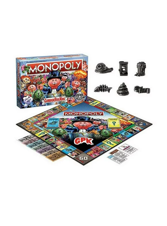 Monopoly Garbage Pail Kids Edition Board Game