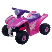 Ride On Toy Quad, Battery Powered Ride On Toy ATV Four Wheeler by Hey! Play!  Ride On Toys for Boys and Girls, For 2 - 5 Year Olds (Pink and Purple)
