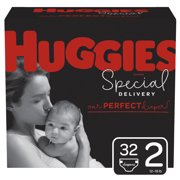 Huggies Special Delivery Diapers, Size 2, 12-18 lb, 32 count