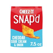 Cheez-It, Cheesy Baked Snacks, Cheddar Sour Cream and Onion, 7.5 Oz