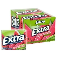Extra Sweet Watermelon Sugar Free Bulk Chewing Gum, 15 pc, 10 ct