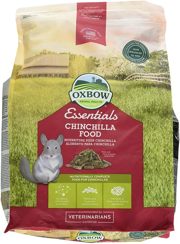 Oxbow Essentials Dry Chinchilla Food, 10 lbs.