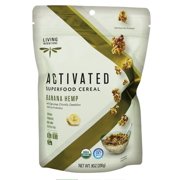 Living Intentions Activated Super Food Cereal Banana Hemp -- 9 oz pack of 12