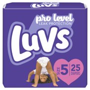 Luvs Ultra Leakguards Diapers Size 5 25 Count