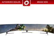 Deco Gear 3-Pack 43" Curved Ultrawide E-LED Gaming Monitor, 32:10 Aspect Ratio, Immersive 3840x1200 Resolution, 120Hz Refresh Rate, 3000:1 Contrast Ratio (DGVIEW430)