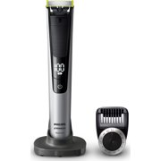 Philips Norelco OneBlade Pro hybrid electric trimmer and shaver, QP6520/70 (14 length comb)