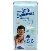 Huggies Little Swimmers Swim Diapers, Size 5-6 Large, 10 Ct