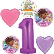 Doc McStuffins Party Supplies 1st Birthday Balloon Bouquet Decorations