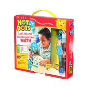 Educational Insights Hot Dots Jr. Let's Master Kindergarten Math Set with Ace Pen